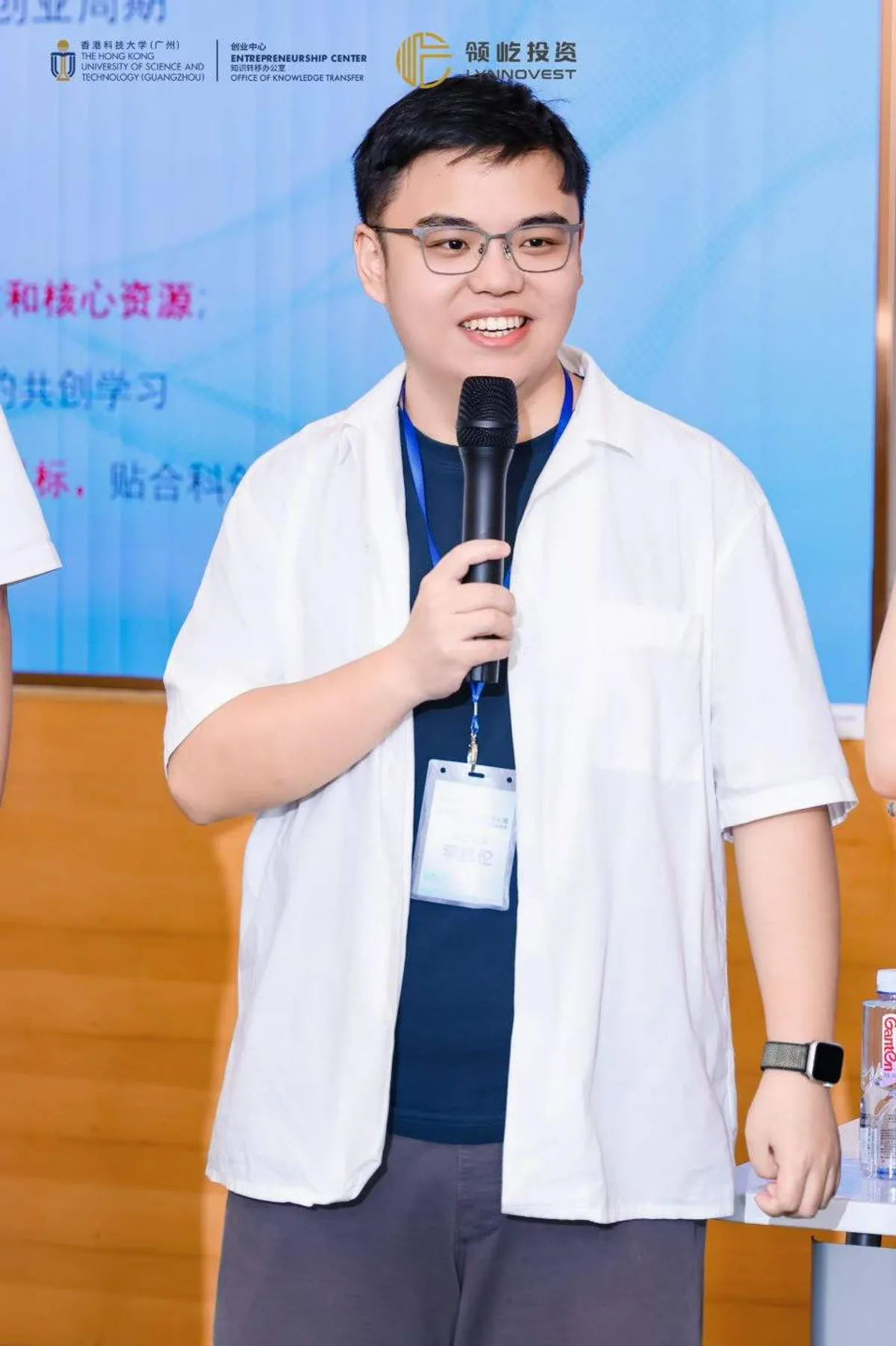 Speaking at an entrepreneurship event